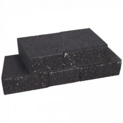 GardenWall 15/22x18,5x10 cm Nero | Bestellen bij Steenvoordeel.nl