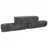 Linia Excellence getrommeld 15x15x60 cm Grijs/Zwart | Bestellen bij Steenvoordeel.nl