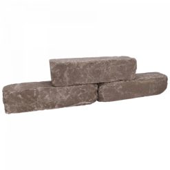 Linia Excellence getrommeld 15x15x60 cm Taupe | Bestellen bij Steenvoordeel.nl
