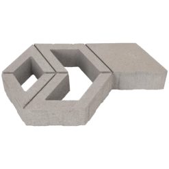 Hepta Wae Bio 10 cm Grijs | Bestellen bij Steenvoordeel.nl