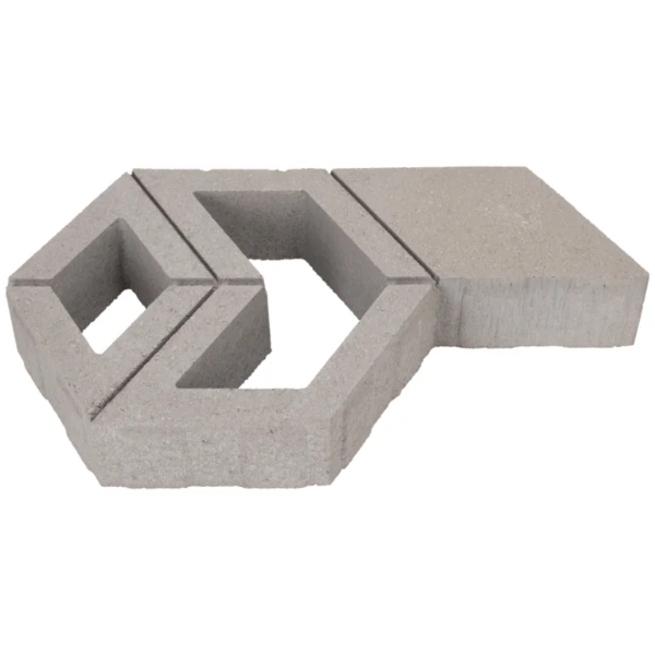 Hepta Wae Bio 10 cm Grijs | Bestellen bij Steenvoordeel.nl