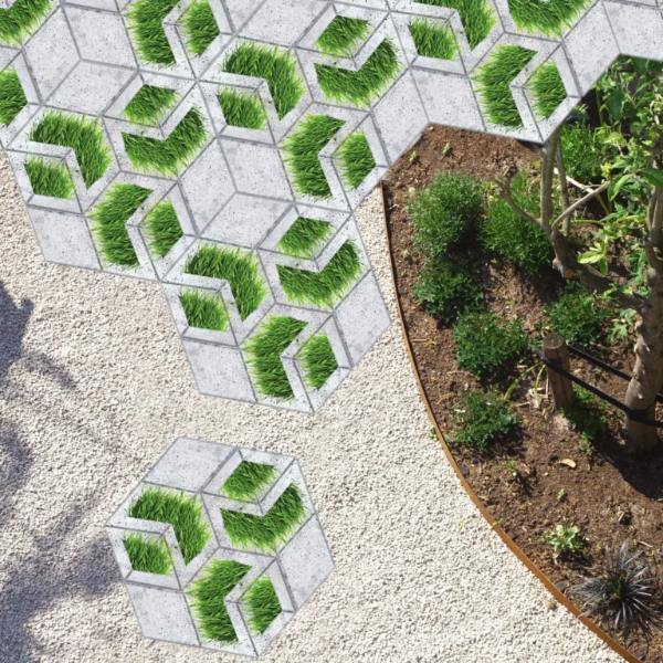 Hepta Wae Bio Grijs 10 cm | bestellen bij Steenvoordeel.nl