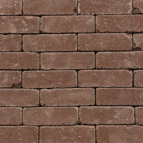 Tumbled Bricks waalformaat rood | Bestellen bij Steenvoordeel.nl