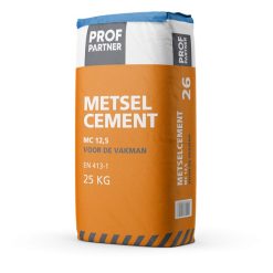 ProfPartner Metselcement 25 kg 75433 11118 | Verkrijgbaar via Steenvoordeel