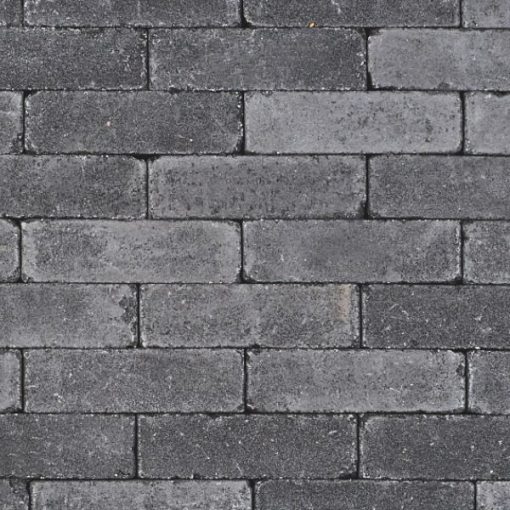 Trommelsteen Dikformaat 6cm Antraciet