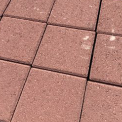 Basicstone Dubbelklinker 21x21x8 cm normaal facet rood 05 KOMO - 519680 - Nu online kopen bij Steenvoordeel