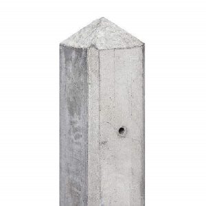 Betonpaal diamantkop grijs | Steenvoordeel