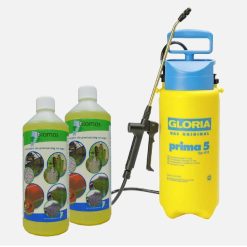 Biomos set 2x1 liter met drukspuit | nu online kopen bij Steenvoordeel