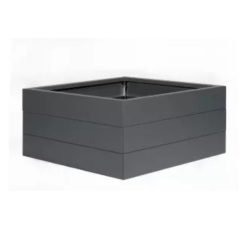 Modulaire bloembak 42 cm antraciet | Bestellen bij steenvoordeel.nl