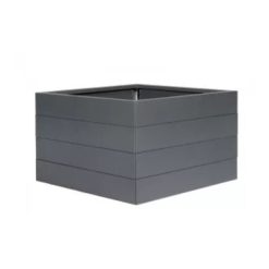 Modulaire bloembak 70 cm antraciet | Bestellen bij steenvoordeel.nl