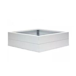 Modulaire bloembak 28 cm wit | Bestellen bij steenvoordeel.nl