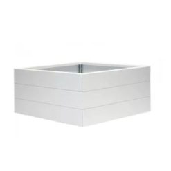 Modulaire bloembak 42 cm wit | Bestellen bij steenvoordeel.nl