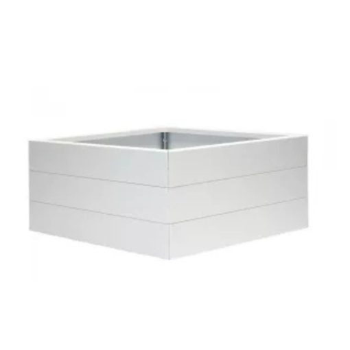 Modulaire bloembak 42 cm wit | Bestellen bij steenvoordeel.nl