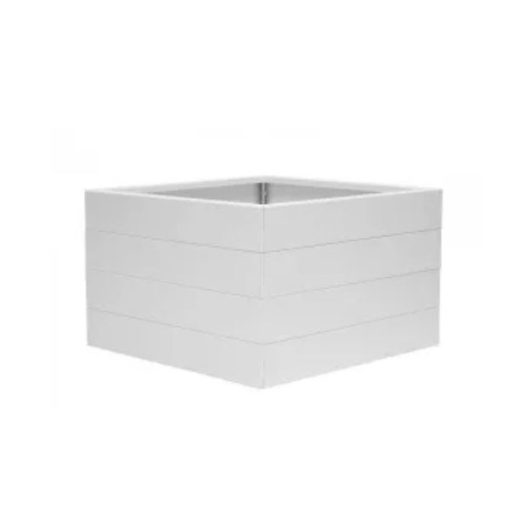 Modulaire bloembak 56 cm wit | Bestellen bij steenvoordeel.nl