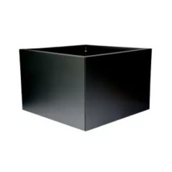 Bloembak zwartgrijs- 60cm | Bestellen via steenvoordeel.nl