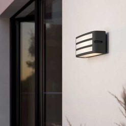 CAMARDA wandlamp antraciet E27 - Nu online bij Steenvoordeel