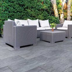 Cerasun Trentino 40x80x4 cm Nero - Nu online bestellen bij Steenvoordeel