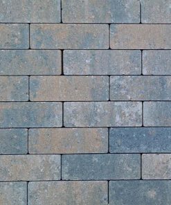 Dikformaat strak 21x7x6 cm tricolore komo - 444259 | kopen bij steenvoordeel