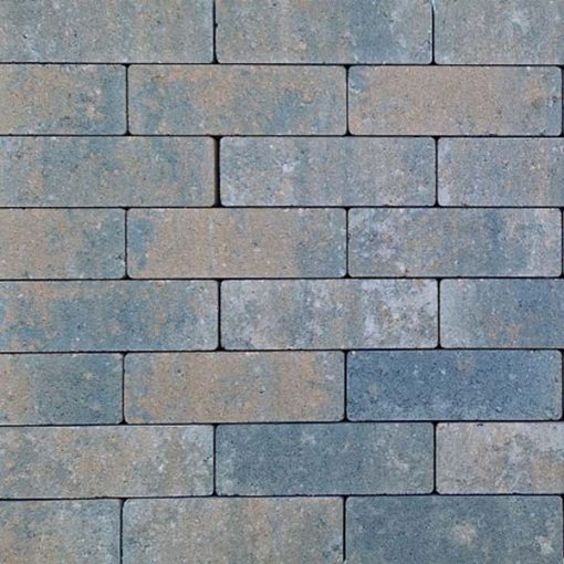 Dikformaat strak 21x7x6 cm tricolore komo - 444259 | kopen bij steenvoordeel
