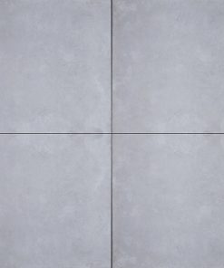 GeoCeramica 60x60x4 cm Concreet Silver