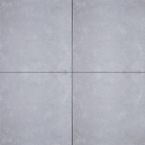 GeoCeramica 60x60x4 cm Concreet Silver