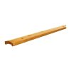 Grenen afdekkap geschaafd met sponning groen geimpregneerd 35x85 mm 235 cm - Steenvoordeel