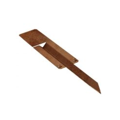 Koppelspies 27,7 cm corten (incl. 2 schroefjes) - Steenvoordeel