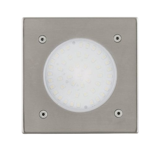 LAMEDO LED grondinbouwspot vierkant RVS - 431248 | kopen bij steenvoordeel