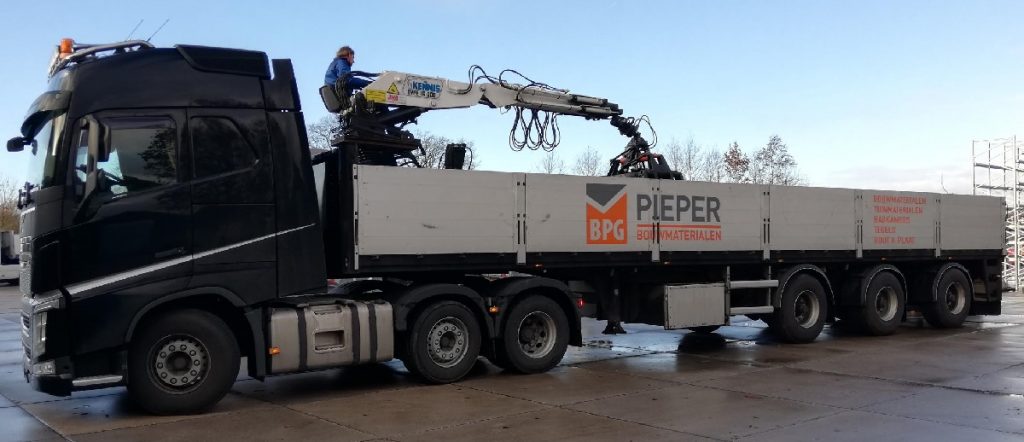Lange trailer BPG Pieper | Steenvoordeel