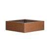 Modulaire bloembak 28 cm corten | Bestellen bij steenvoordeel.nl