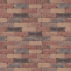 Partij (16.94 m²) Tambour 21x7x7 oud bont