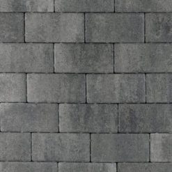 Patio betonstraatsteen 6 cm nero-grey mini facet komo - 444267 | kopen bij steenvoordeel