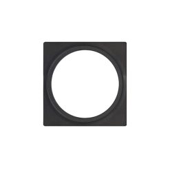 Plate 1 afdekplaat grondspots black - 284178 | Koop bij Steenvoordeel