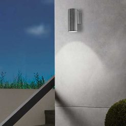 RIGA wandlamp down antraciet LED - Nu online bestellen bij Steenvoordeel