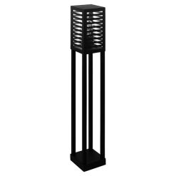 ALAMONTE 3 paal-1 E27 IP44 H-1000 zwart-glas