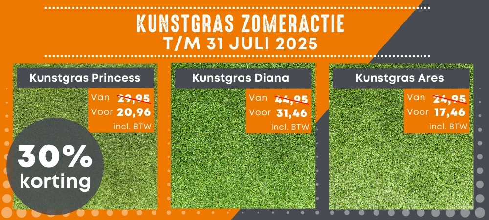 Steenvoordeel - Actieblok - Homepage Kunstgrasmaand - Bestel nu online op Steenvoordeel