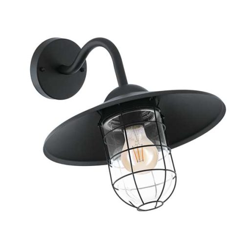 MELOGA WL E27 zwart-glas - 430526 - Nu online bestellen op Steenvoordeel