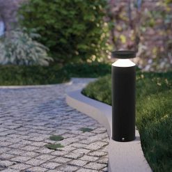 MELZO Led sokkel-1 H-450 zwart - 430040 - Nu online op Steenvoordeel