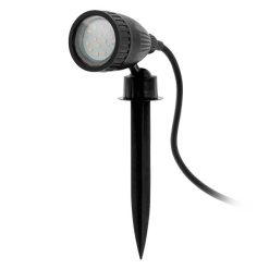 NEMA 1 GU10 LED Buitenspot op spies zwart - 431247 - Nu online op Steenvoordeel