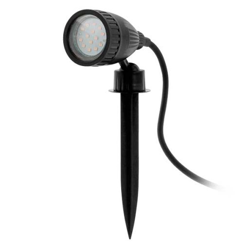 NEMA 1 GU10 LED Buitenspot op spies zwart - 431247 - Nu online op Steenvoordeel