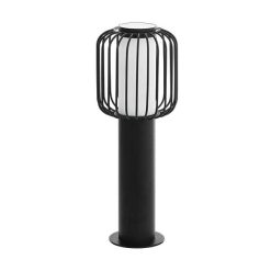 RAVELLO sokkel H-450 E27 28W zwart-wit - 429738 - Nu online op Steenvoordeel