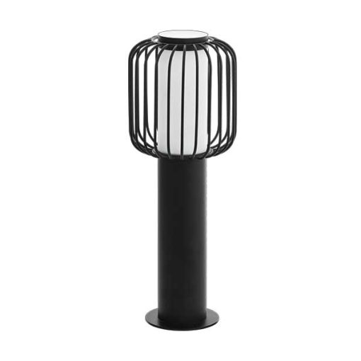 RAVELLO sokkel H-450 E27 28W zwart-wit - 429738 - Nu online op Steenvoordeel