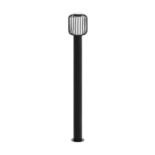 RAVELLO tuinpaal H-1100 E27 28W zwart-wit - 429662 Nu online op Steenvoordeel