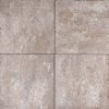 Trippel T 60x60x4 cm Bruin nuance 442256 | kopen bij steenvoordeel.nl