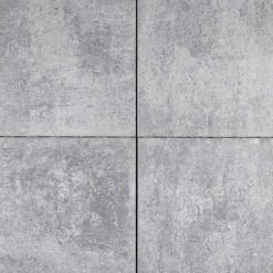 Trippel T 80x80x4 cm Grijs nuance 442297 | kopen bij steenvoordeel