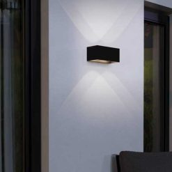 LESMO wandlamp zwart LED - Nu online bestellen bij Steenvoordeel