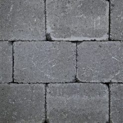 SV Antieke trommelsteen 20x30x5 cm Antraciet